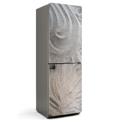 Magnet na ledničku Abstraktní motivy v pískových tónech