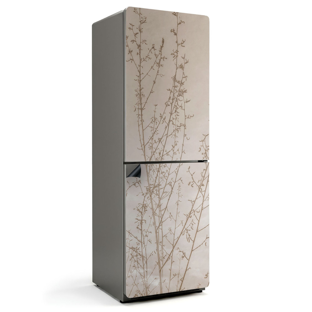 Magnet na ledničku Jemné větve rostlin