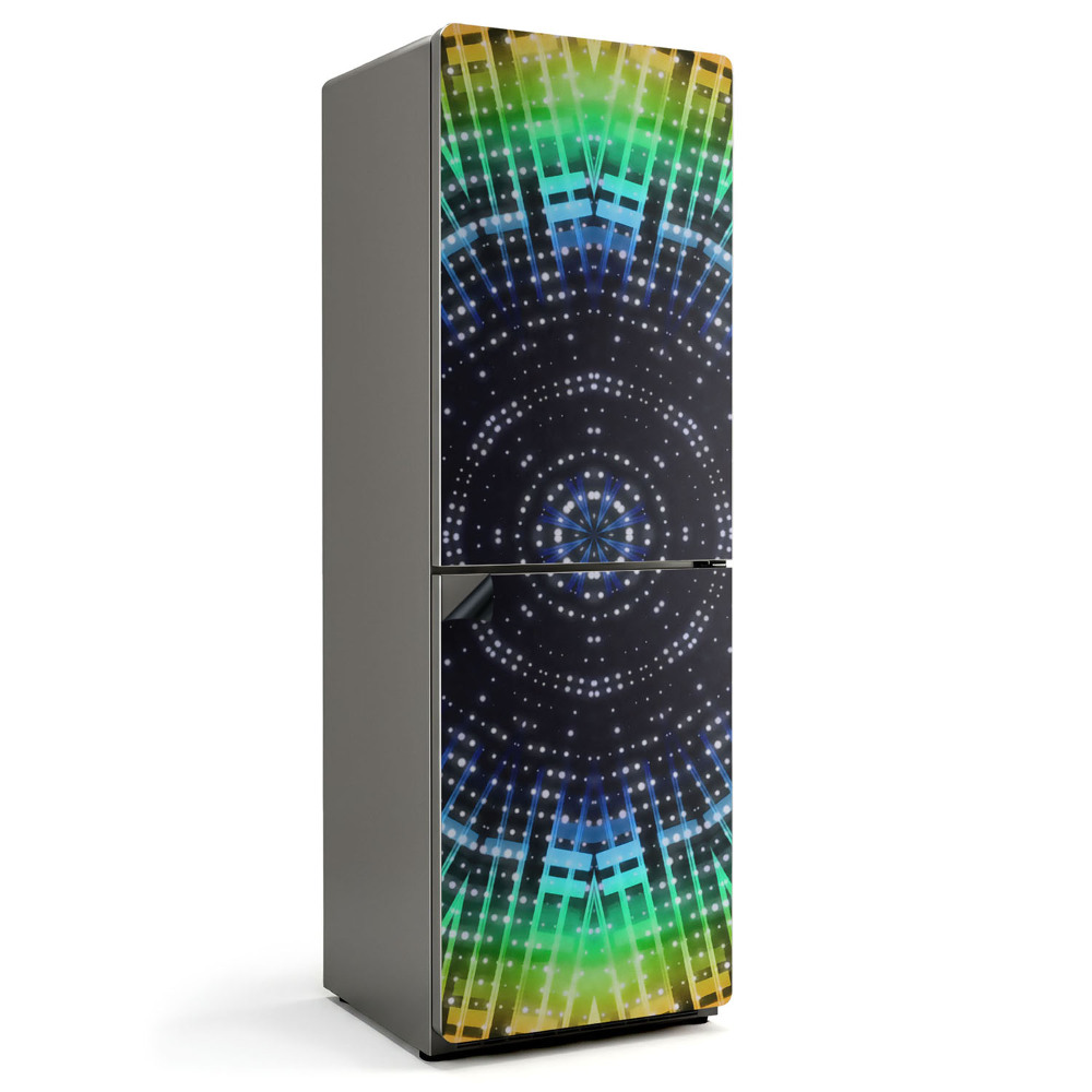 Magnet na ledničku Vzor mandaly s geometrickými tvary