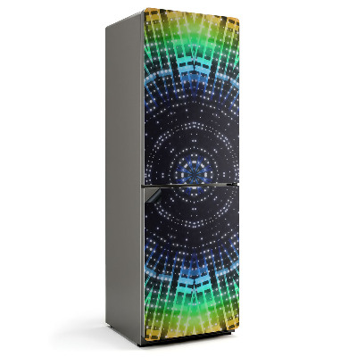 Magnet na ledničku Vzor mandaly s geometrickými tvary