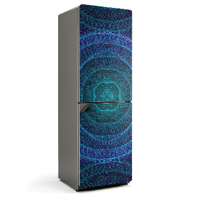 Magnet na ledničku Geometrický styl mandaly vzor