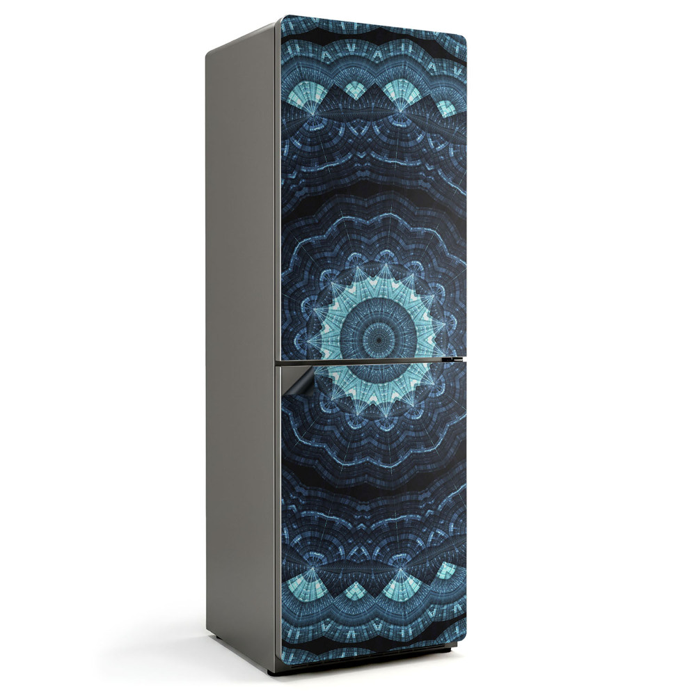 Magnet na ledničku Abstraktní motiv mandaly