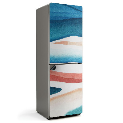 Magnet na ledničku Abstraktní skvrny ve stylu akvarelu