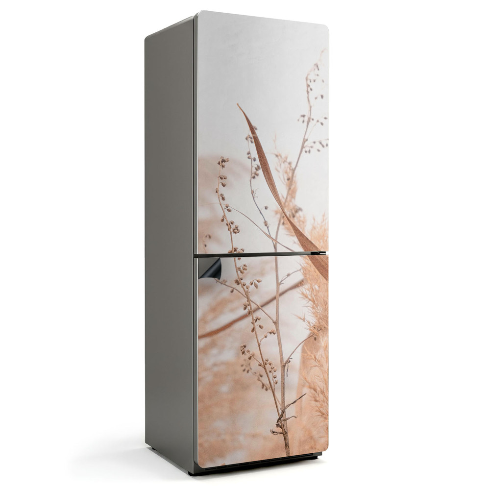 Magnet na ledničku Rostlinné akcenty v jemném stylu