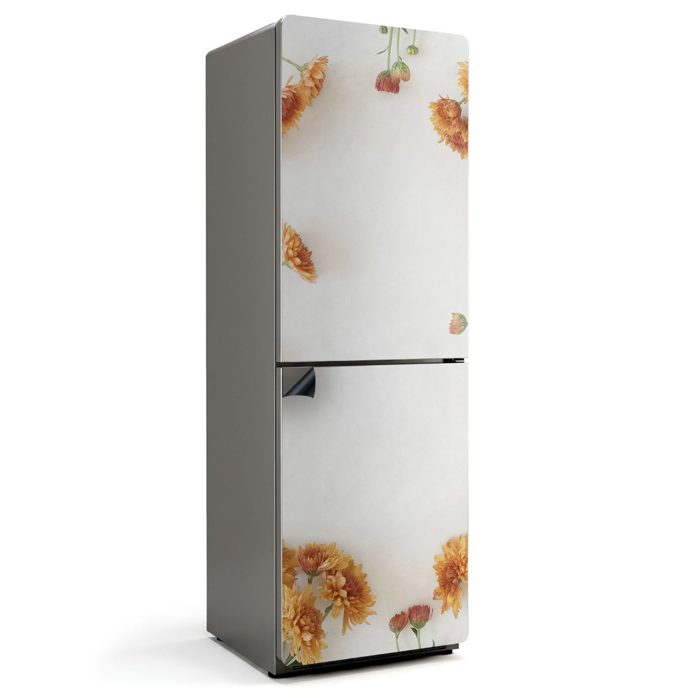 Magnet na ledničku Květinový motiv v rámu