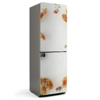 Magnet na ledničku Květinový motiv v rámu