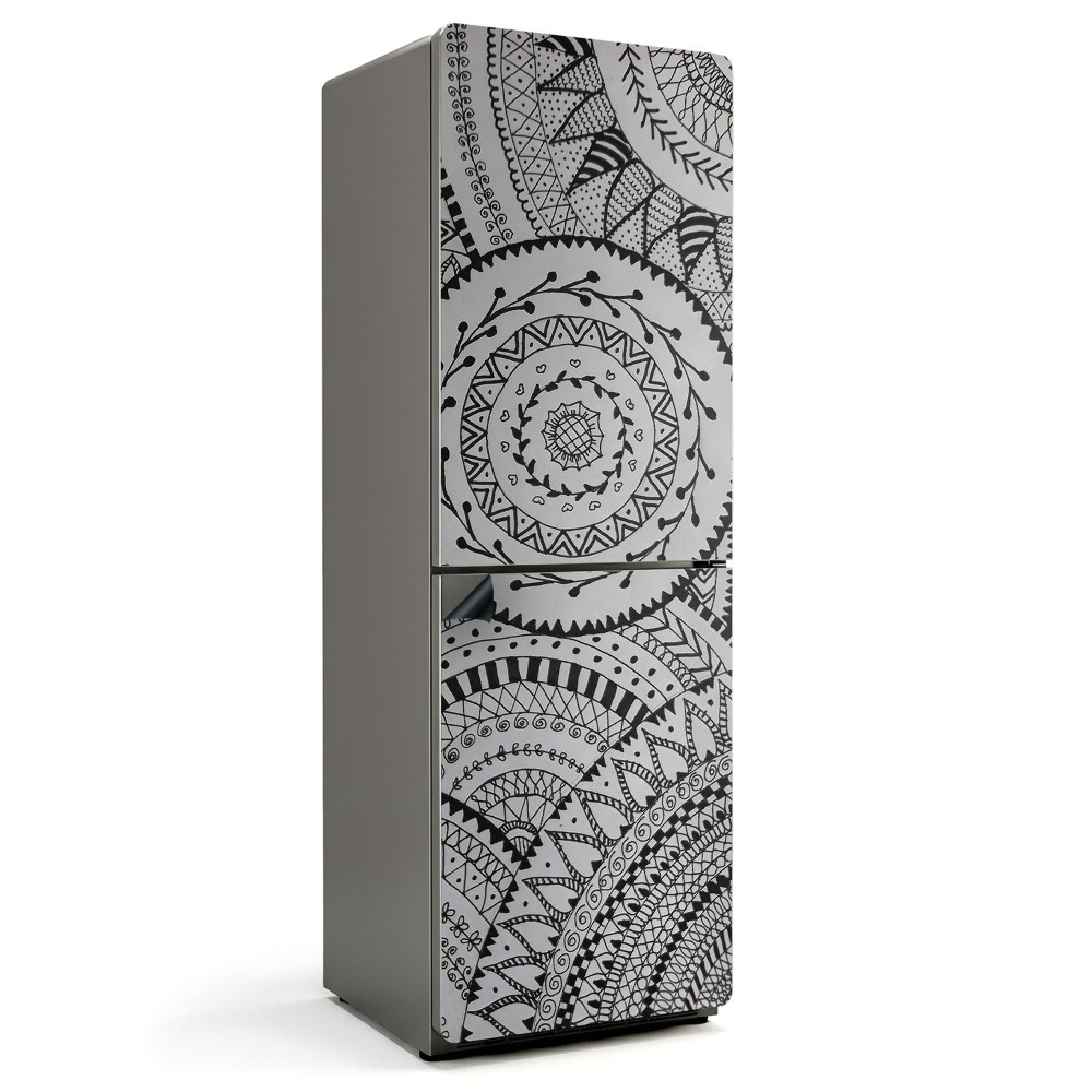 Magnet na ledničku Mandala v kruzích