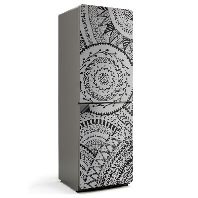 Magnet na ledničku Mandala v kruzích