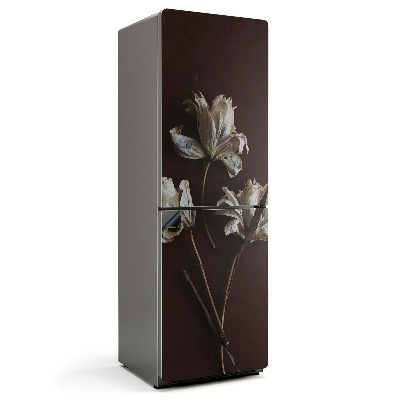 Magnet na ledničku Květinové detaily v sušené formě