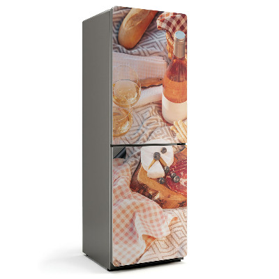 Magnet na ledničku Sýrová hostina s vínem