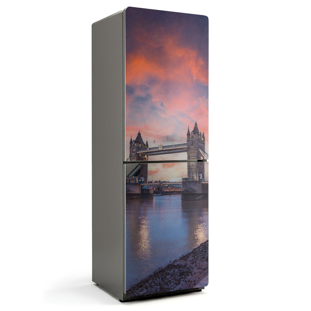 Magnet na ledničku Panorama londýnského Tower Bridge