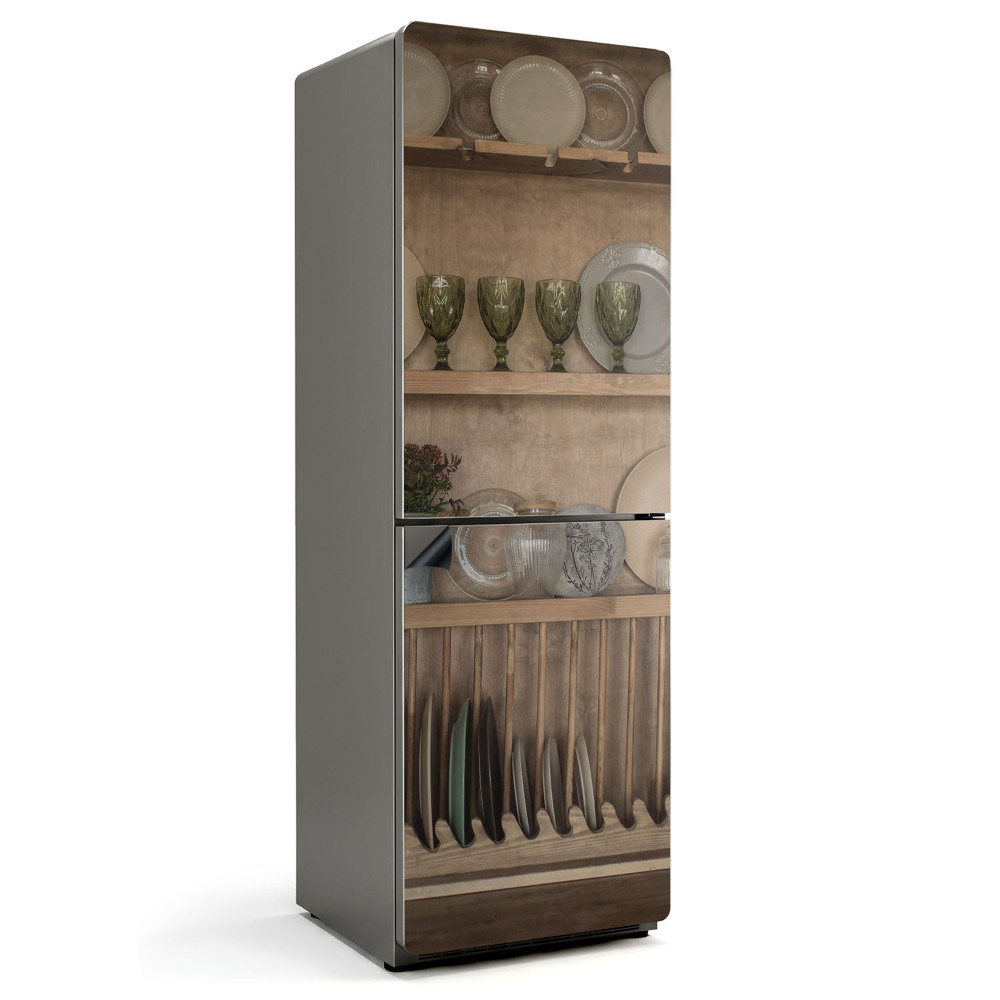 Magnet na ledničku Elegantní kompozice pokrmů