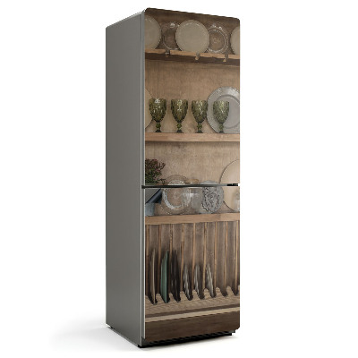 Magnet na ledničku Elegantní kompozice pokrmů