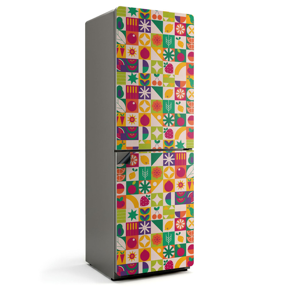 Magnet na ledničku Ovocný motiv v intenzivních barvách