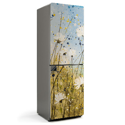 Magnet na ledničku Květinový akvarelový mýtin