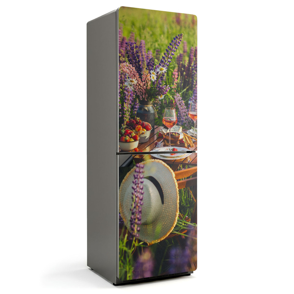 Magnet na ledničku Kouzlo pikniku uprostřed zeleně