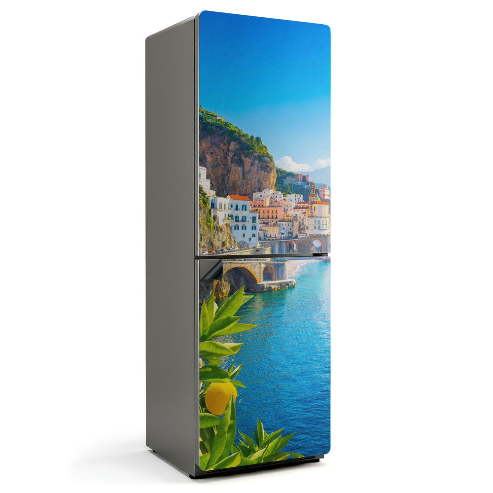 Magnet na ledničku Přímořské krajiny v malířském stylu