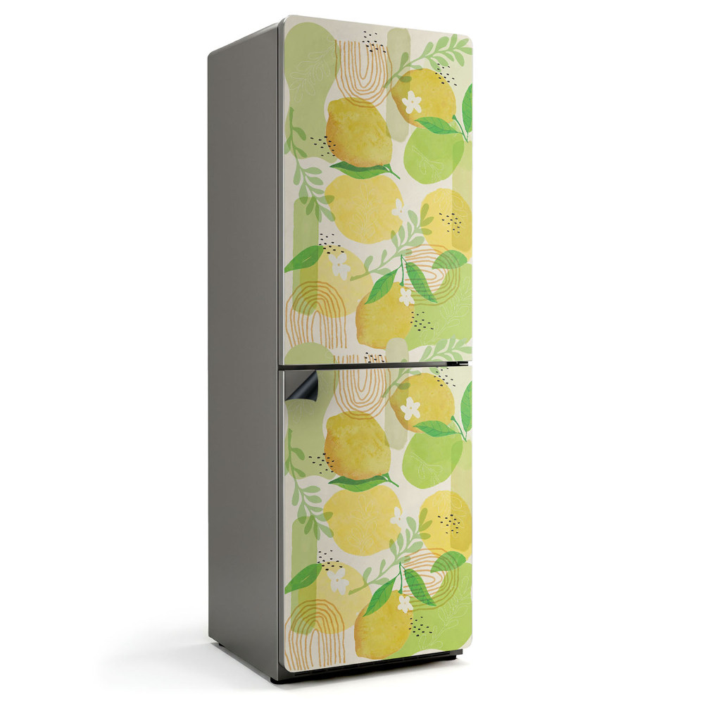 Magnet na ledničku Ovocný motiv se zelenými listy