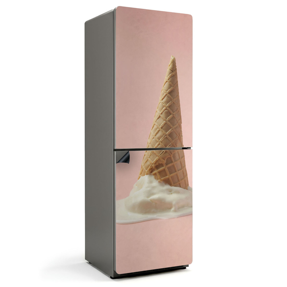 Magnet na ledničku Vaflový led na pultu