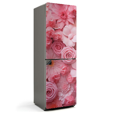 Magnet na ledničku 3D květinové aranžmá