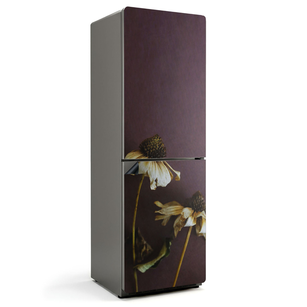 Magnet na ledničku Květinové detaily v sušené formě