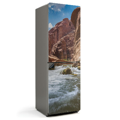 Magnet na ledničku Rokle s řekou