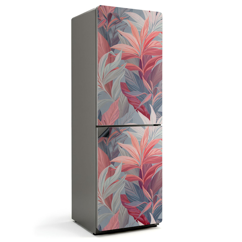 Magnet na ledničku Rostlinný motiv s listy