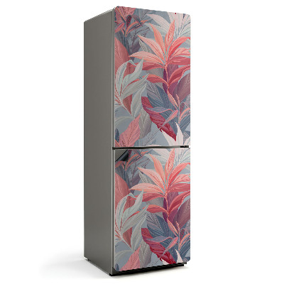 Magnet na ledničku Rostlinný motiv s listy