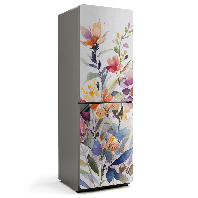 Magnet na ledničku Květinový motiv ve stylu akvarelu