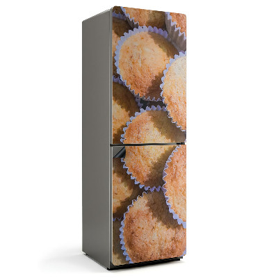 Magnet na ledničku Muffiny v barevných košíčcích na muffiny