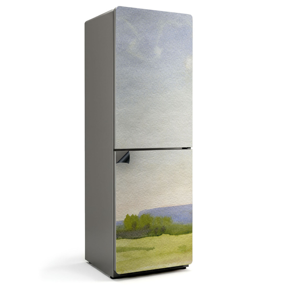 Magnet na ledničku Jednoduchá krajina