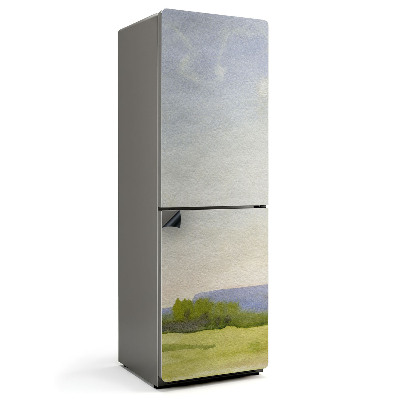 Magnet na ledničku Jednoduchá krajina