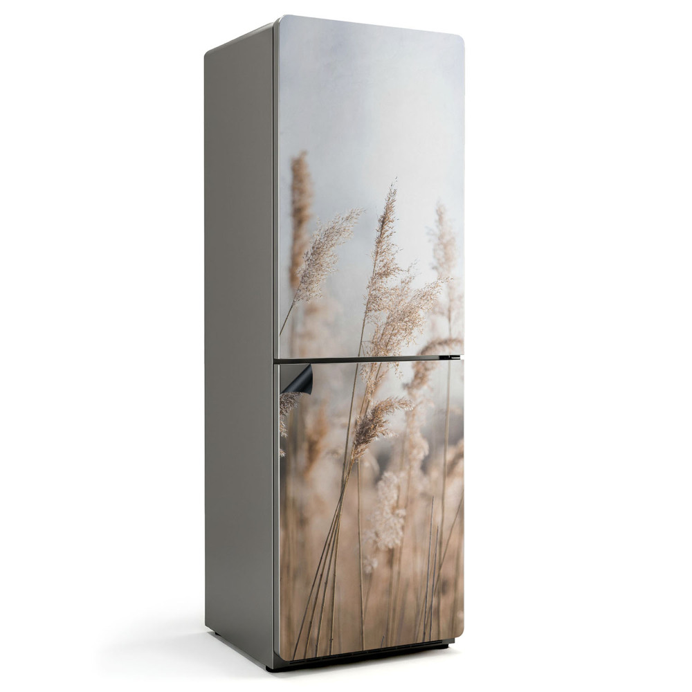 Magnet na ledničku Zelená tráva v husté mlze