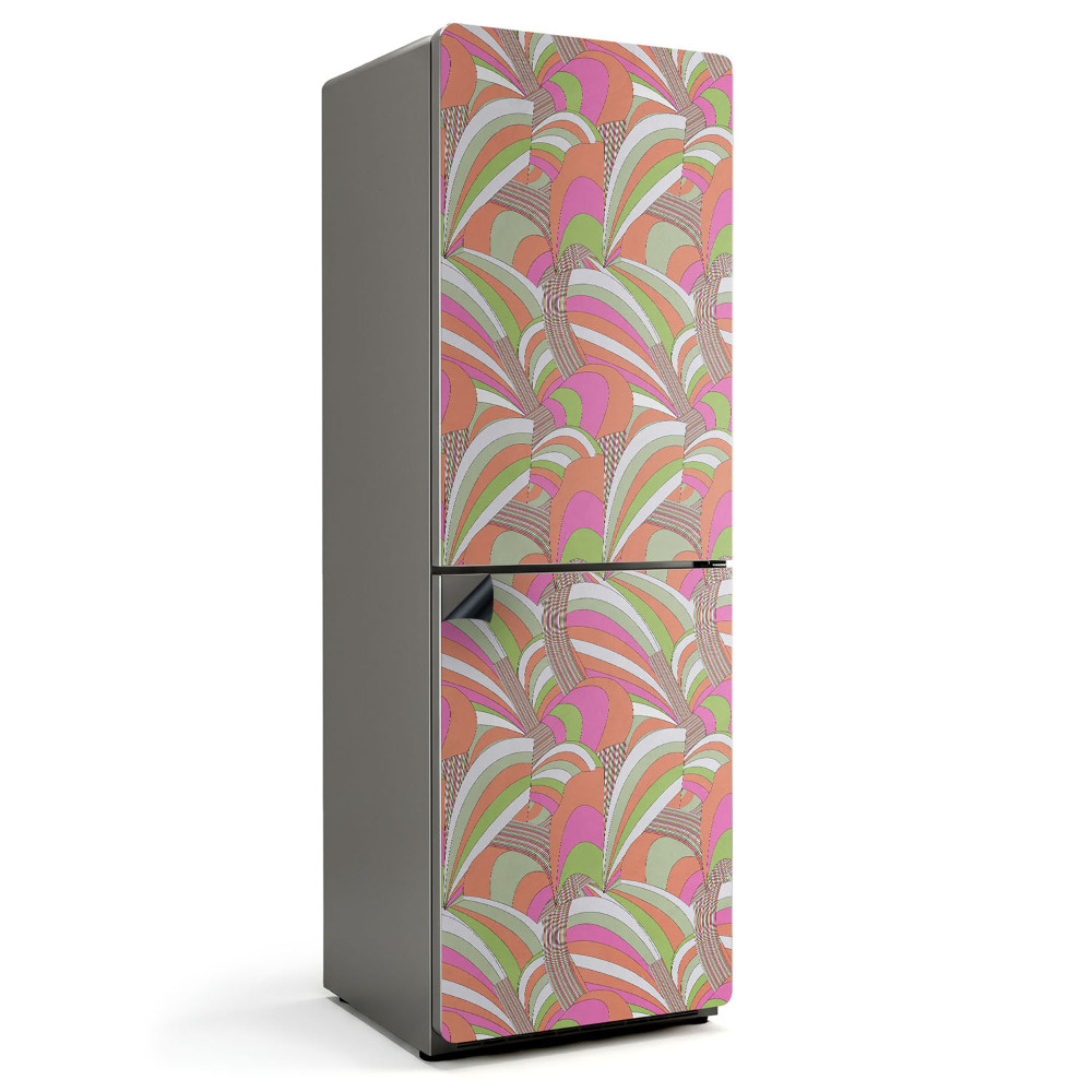 Magnet na ledničku Vlny vzorů v abstraktním stylu