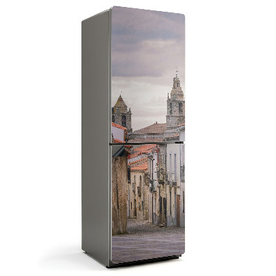 Magnet na ledničku Malebná ulička ve městě