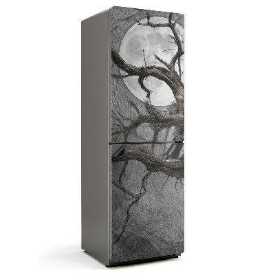 Magnet na ledničku Zkroucený les s tajemným měsícem