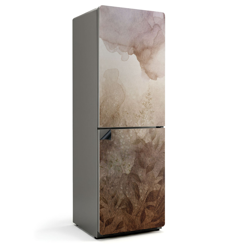 Magnet na ledničku Vzor rostlin ve stylu akvarelu