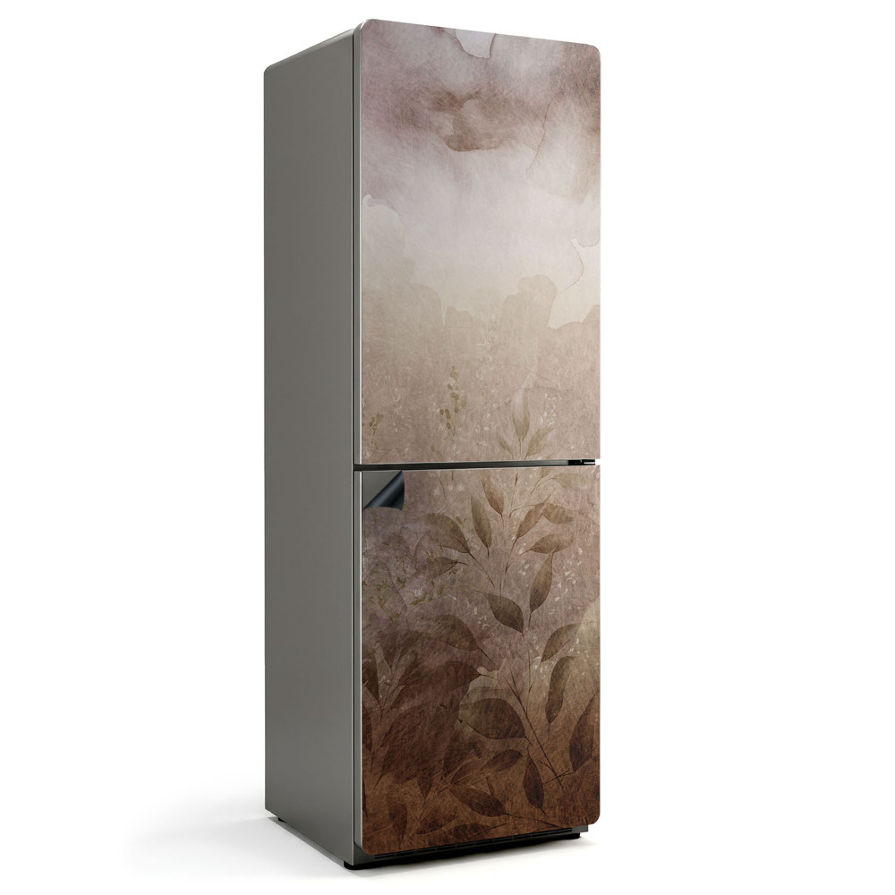 Magnet na ledničku Rostlinný vzor v akvarelovém tónu