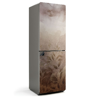 Magnet na ledničku Rostlinný vzor v akvarelovém tónu