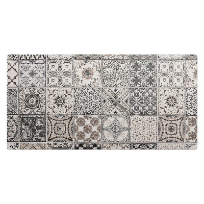 Pracovní podložka na stůl Dlaždice v retro stylu