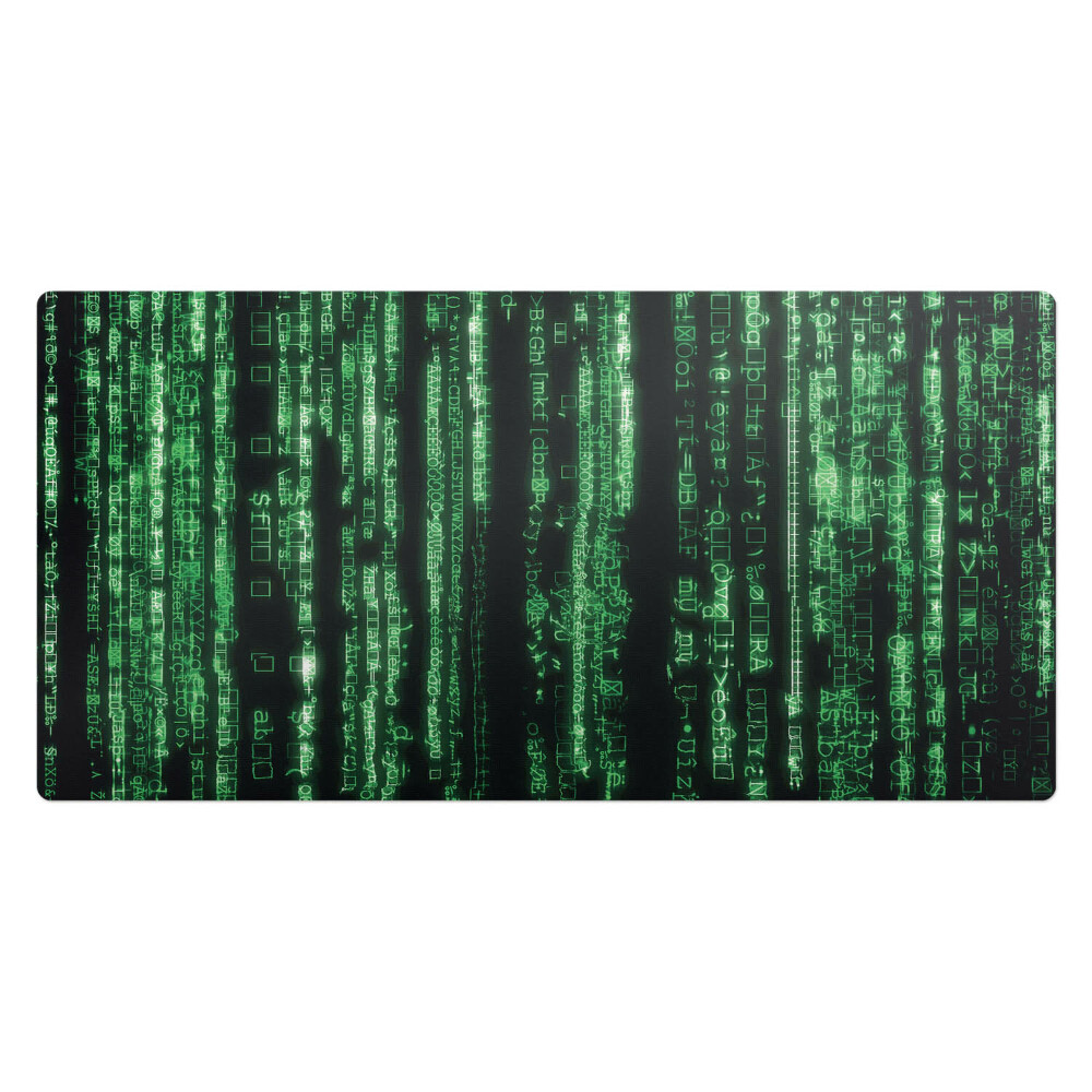 Podložka na stůl Padající digitální kód