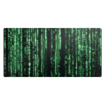 Podložka na stůl Padající digitální kód