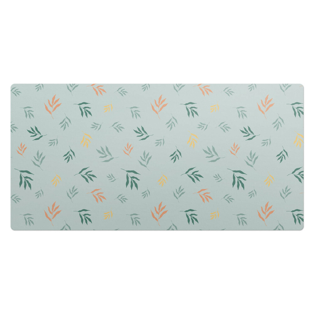 Podložka na stůl dětská Listy na pastelovém pozadí