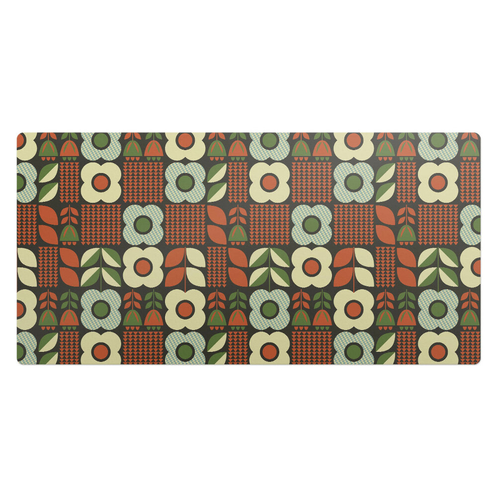 Podložka na stůl dětská Retro květiny a listy