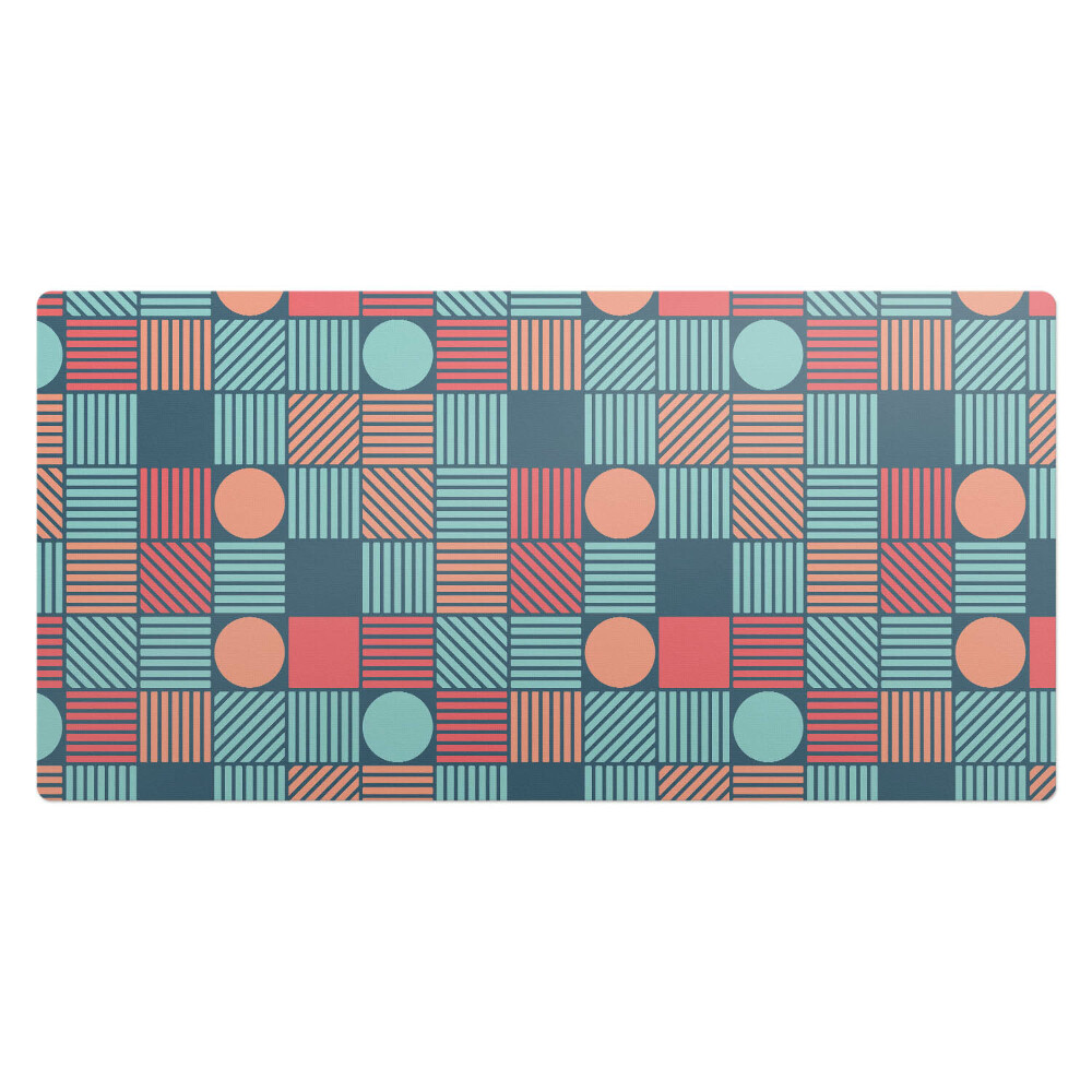 Pracovní podložka na stůl Geometrický retro vzor
