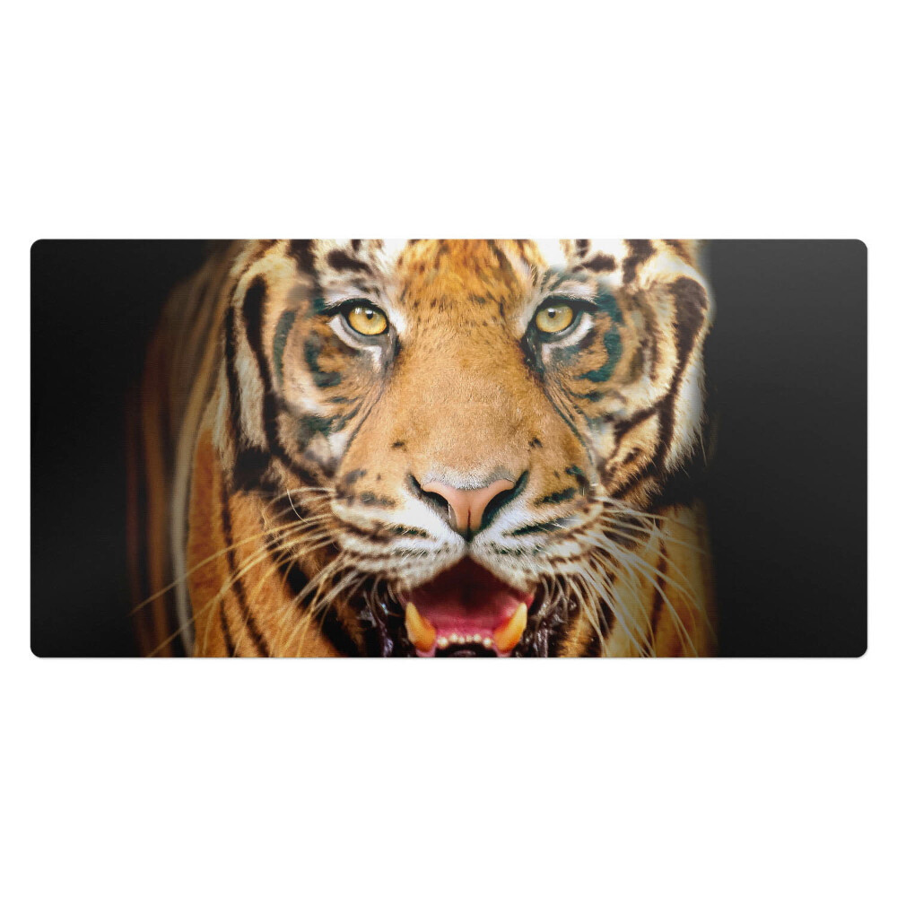 Podložka na stůl Tygr - detail tlamy