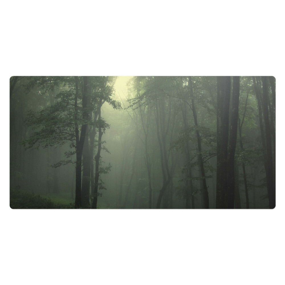 Podložka na stůl Mlžný les za úsvitu