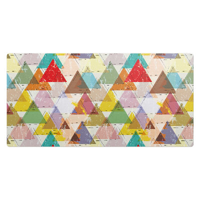 Podložka na stůl dětská Barevné retro trojúhelníky