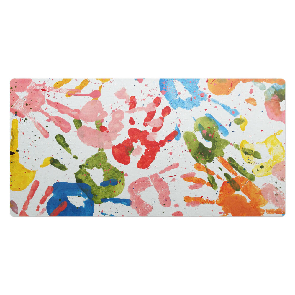 Podložka na stůl Barevné otisky rukou