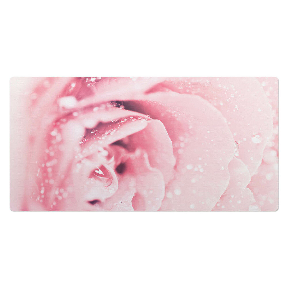 Pracovní podložka na stůl Květina s kapkami